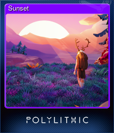 Series 1 - Card 2 of 5 - Sunset