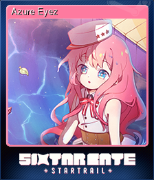 Series 1 - Card 1 of 8 - Azure Eyez