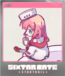 Series 1 - Card 8 of 8 - Milk