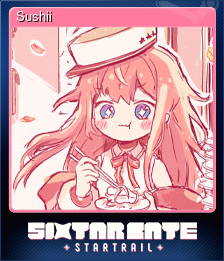 Series 1 - Card 7 of 8 - Sushii