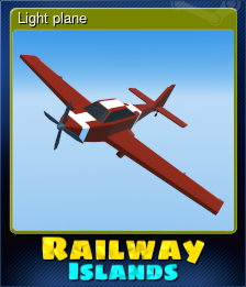 Series 1 - Card 5 of 5 - Light plane