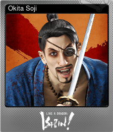 Series 1 - Card 5 of 10 - Okita Soji