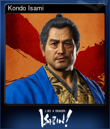 Series 1 - Card 2 of 10 - Kondo Isami