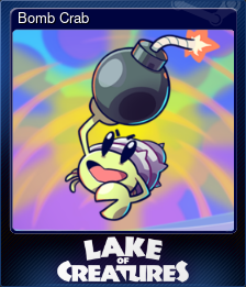 Series 1 - Card 5 of 5 - Bomb Crab