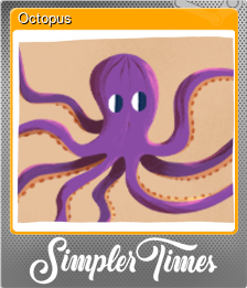 Series 1 - Card 1 of 7 - Octopus
