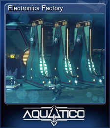 Series 1 - Card 3 of 8 - Electronics Factory