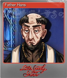Series 1 - Card 5 of 8 - Father Hans
