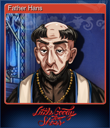 Series 1 - Card 5 of 8 - Father Hans