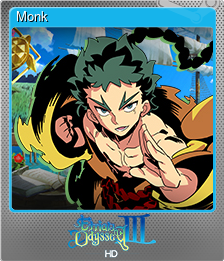 Series 1 - Card 5 of 5 - Monk