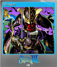 Series 1 - Card 3 of 5 - Shogun