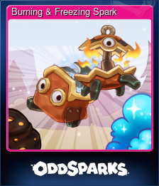 Series 1 - Card 9 of 10 - Burning & Freezing Spark