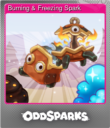 Series 1 - Card 9 of 10 - Burning & Freezing Spark