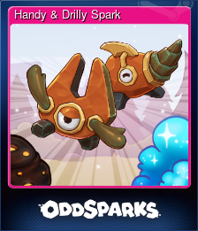 Series 1 - Card 8 of 10 - Handy & Drilly Spark