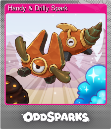 Series 1 - Card 8 of 10 - Handy & Drilly Spark
