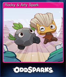 Series 1 - Card 4 of 10 - Rocky & Arty Spark