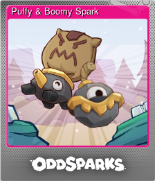 Series 1 - Card 6 of 10 - Puffy & Boomy Spark