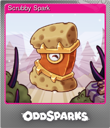 Series 1 - Card 10 of 10 - Scrubby Spark