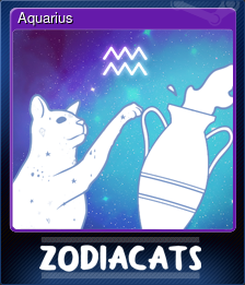 Series 1 - Card 11 of 12 - Aquarius