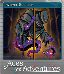 Series 1 - Card 4 of 8 - Invernal Sorceror