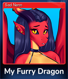 Series 1 - Card 4 of 5 - Sad Nenn