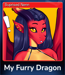 Series 1 - Card 5 of 5 - Suprised Nenn