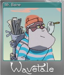 Series 1 - Card 1 of 6 - Mr. Baine