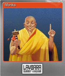 Series 1 - Card 3 of 5 - Monks