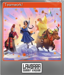 Series 1 - Card 5 of 5 - Teamwork!