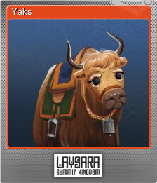 Series 1 - Card 4 of 5 - Yaks