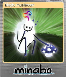 Series 1 - Card 5 of 5 - Magic mushroom