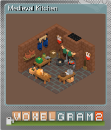 Series 1 - Card 10 of 10 - Medieval Kitchen