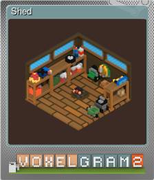 Series 1 - Card 6 of 10 - Shed