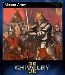 Series 1 - Card 4 of 6 - Mason Army