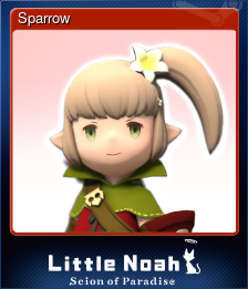 Series 1 - Card 5 of 6 - Sparrow