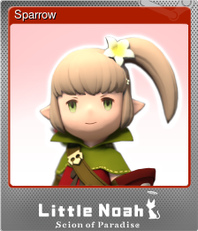 Series 1 - Card 5 of 6 - Sparrow