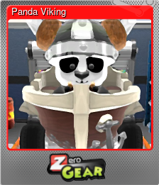 Series 1 - Card 4 of 8 - Panda Viking