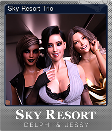 Series 1 - Card 5 of 5 - Sky Resort Trio
