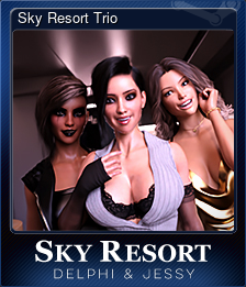 Series 1 - Card 5 of 5 - Sky Resort Trio