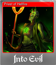 Series 1 - Card 9 of 14 - Priest of Hellfire