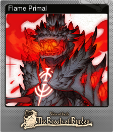 Series 1 - Card 7 of 8 - Flame Primal