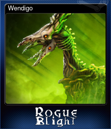 Series 1 - Card 8 of 10 - Wendigo