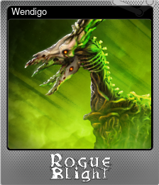 Series 1 - Card 8 of 10 - Wendigo