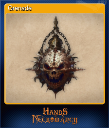 Series 1 - Card 3 of 5 - Grenade