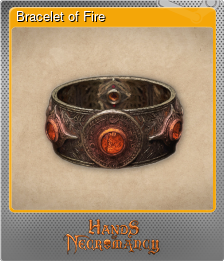 Series 1 - Card 1 of 5 - Bracelet of Fire