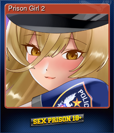 Series 1 - Card 2 of 5 - Prison Girl 2