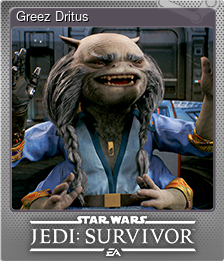 Series 1 - Card 6 of 6 - Greez Dritus