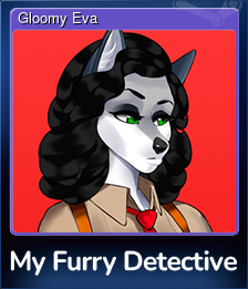 Series 1 - Card 1 of 5 - Gloomy Eva