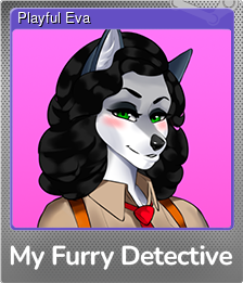 Series 1 - Card 3 of 5 - Playful Eva