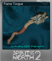 Series 1 - Card 13 of 14 - Flame Tongue