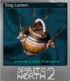Series 1 - Card 11 of 14 - Stag Lantern